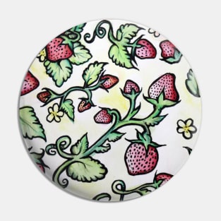 Strawberries Pin