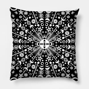 MoonChild Mandala Pillow