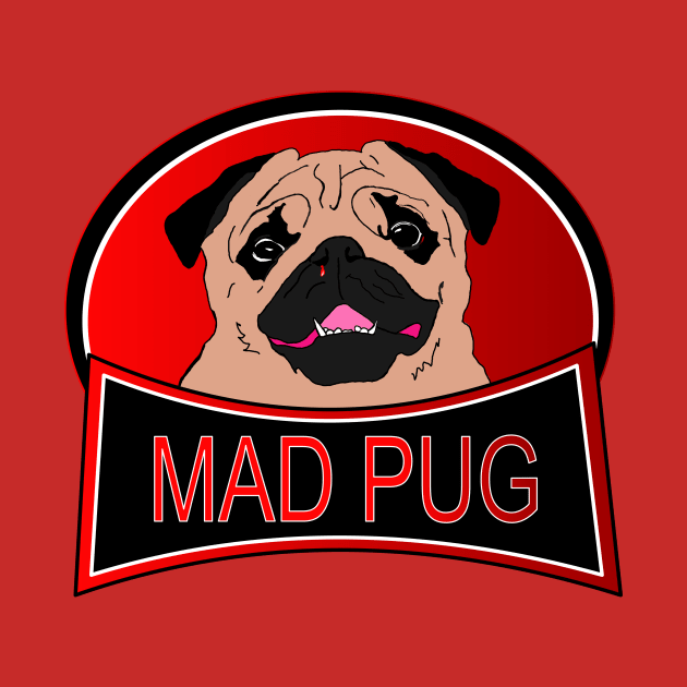 Mad Pug by FantasticSuperDay
