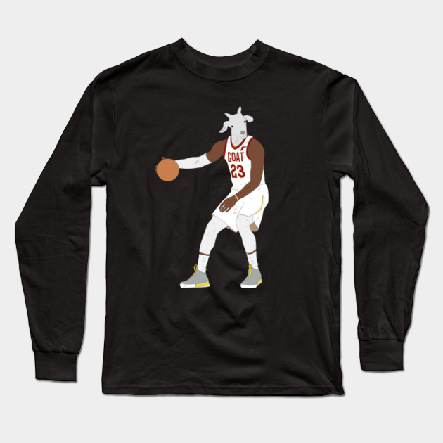 lebron goat shirt