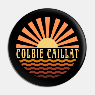 Graphic Circles Colbie Name Lovely Styles Vintage 70s 80s 90s Pin