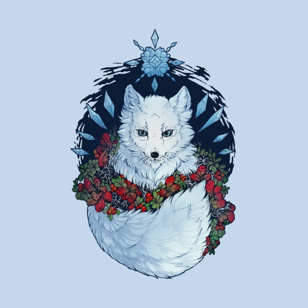 Float Ice Fox by Plaguedog