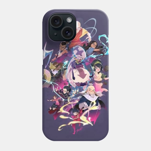 Avatar The Last Airbender 2 Phone Case by nawal omar