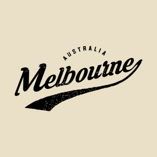 melbourne city vintage sport inspired T-Shirt