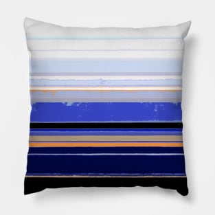 Digital painting abstract landscape Pillow