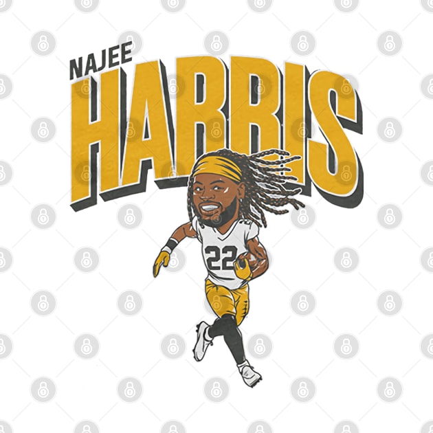 Najee Harris Caricature by Chunta_Design