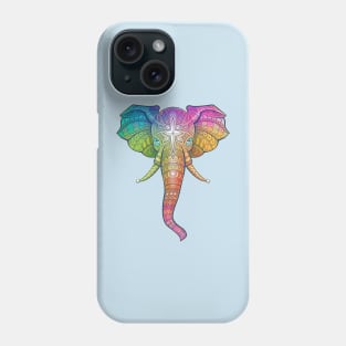 Elephant Tattoo Colorful Phone Case