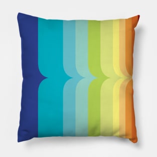 Vintage Rainbow Pillow