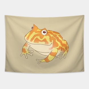 Albino Pacman Frog Tapestry