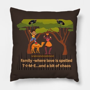 family shirt Pillow