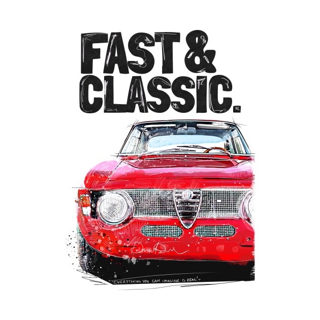 Alfa GTA retro car by Woohoo