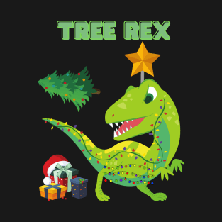 Tree Rex Christmas, Tree Rex, Dinosaur Christmas, Christmas Dinosaur, Dinosaur Lover, Dinosaur Gift Idea, T Rex Christmas, Dinosaur Xmas, Funny Dinosaur Christmas T-Shirt