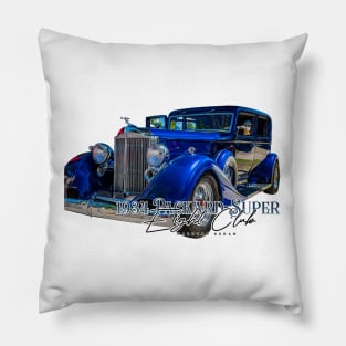 1934 Packard Super Eight Club Hardtop Sedan Pillow