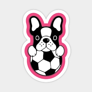 Soccer Dog - Love Dogs - Gift For Dog Lover Magnet