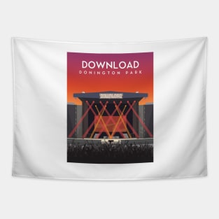 Download Festival, Donington Park, Leicestershire UK Tapestry