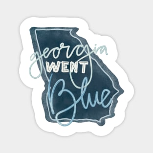 Georgia went Blue Magnet