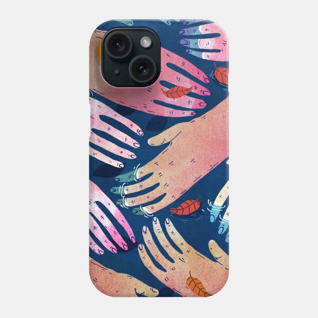 hands Phone Case by Francisco1