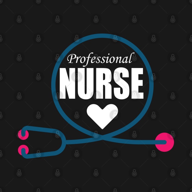 Stethoscope Professional Nursing design for Nurse and nursing Students by ArtoBagsPlus