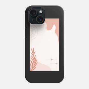 Elegance in Geometry: Aesthetic Abstract Watercolors Phone Case