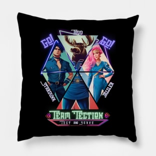 Go Go Team ‘Tection! Front Print Edition Pillow