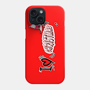 I Love Christmas Cute Dog Phone Case