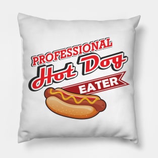 Professional Hot Dog Eater Pillow