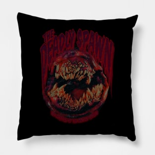 The Mystery Of The Mutant Spores (Distressed Version 2) Pillow