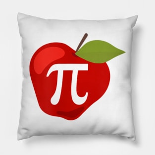 Thanksgiving Apple Pie Lover Funny Pi Day Math Teacher Pillow