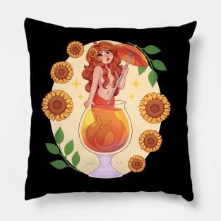 Summer Mermaid Pillow