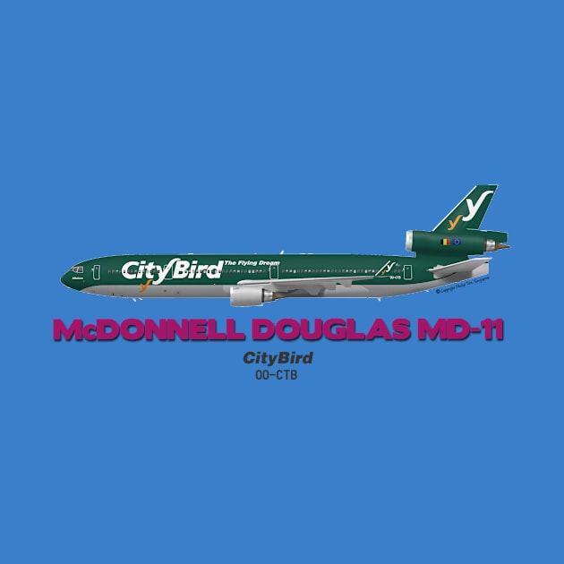 McDonnell Douglas MD-11 - CityBird by TheArtofFlying