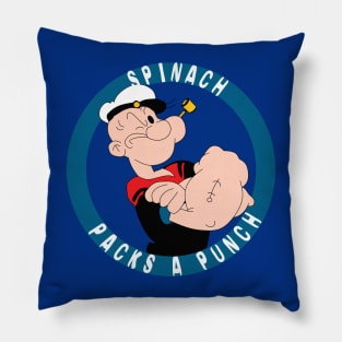 Popeye Spinach Pillow