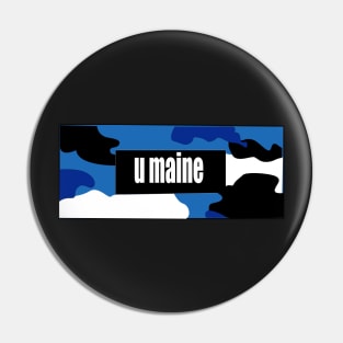 umaine army print design Pin