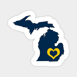 Michigan Love Magnet