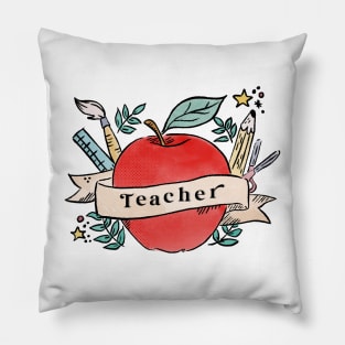 Teacher Shirt Pillow