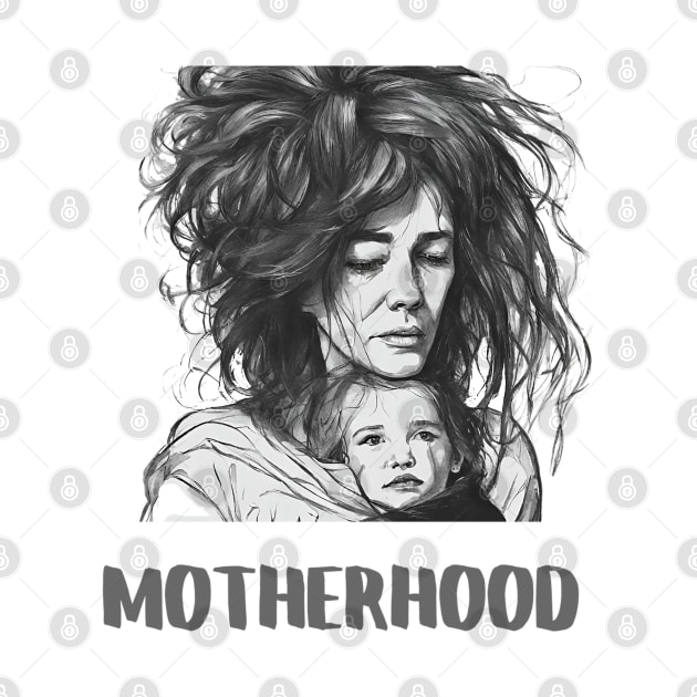 Motherhood, Mothers Day, Funny Gift by Peacock-Design