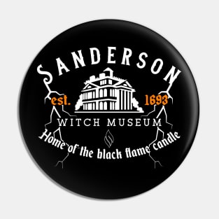 Sanderson Witch Museum Halloween Hocus Pocus Pin