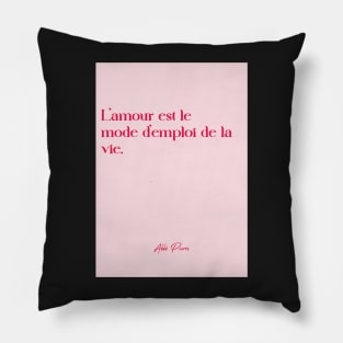 Quotes about love - Abbé Pierre Pillow