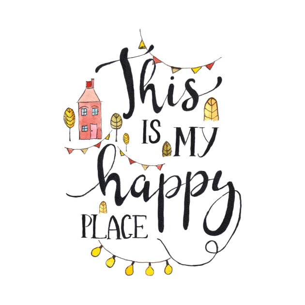 Happy Place by biazartstudio_digitales