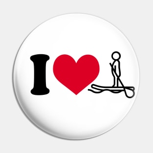 I LOVE SUP Pin