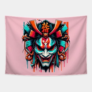 Kabuki Mask Tapestry