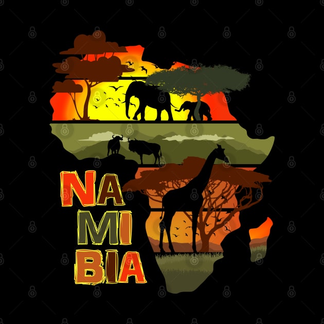 Namibia by Nerd_art