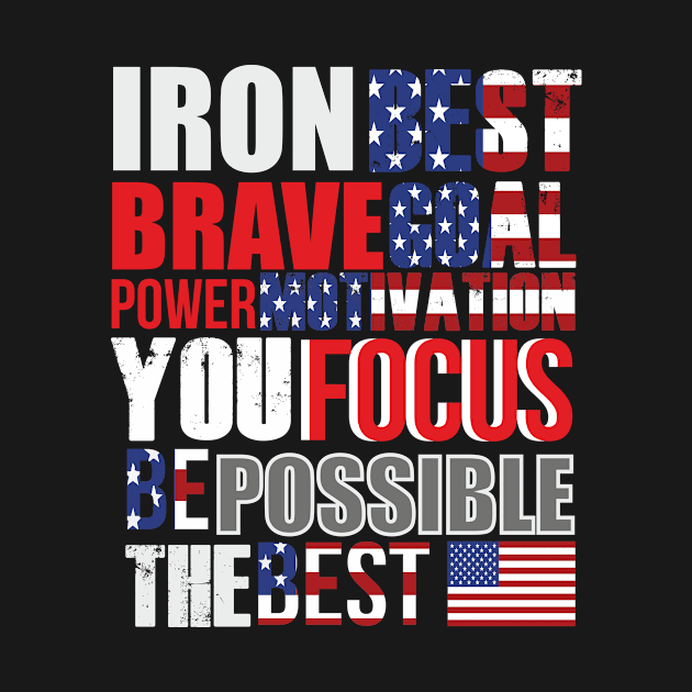 USA patriotic motivation by thewellnesstrainer