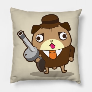 MAFIA PUG 2 Pillow