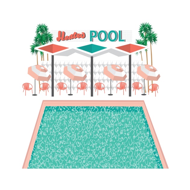 MCM Motel Pool by jenblove