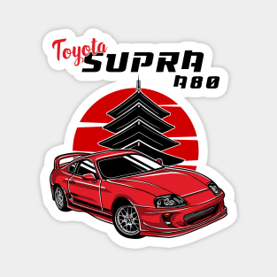 Toyota Supra A80 Magnet