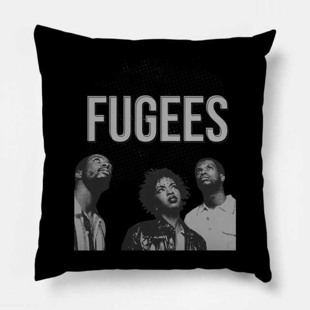 Fugees // illustrations Pillow by Degiab