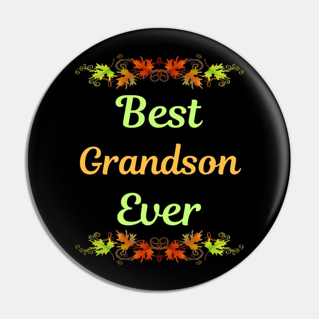 Family Leaf 2 Grandson Pin by blakelan128