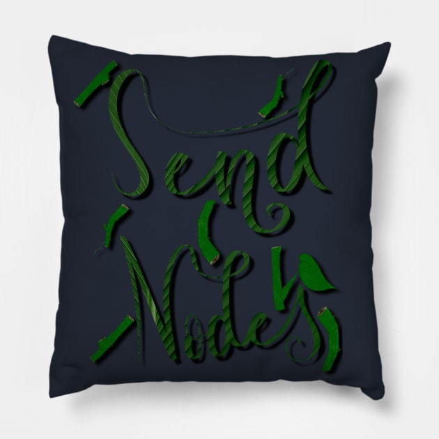 Send Nodes Pillow by BurningChair