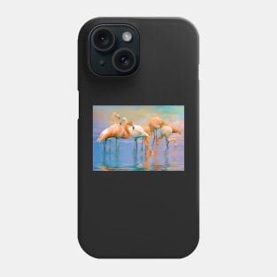 Caribbean Flamingos Phone Case