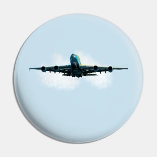 Größte Passagierflugzeug A-380 Pin